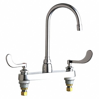 CHICAGO FAUCETS 1100GN2AE35317AB Gooseneck Chrome Chicago Faucets 1100