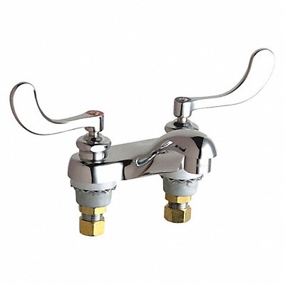 CHICAGO FAUCETS 802V317E64ABCP Low Arc Chrome Chicago Faucets 802