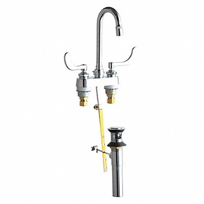 CHICAGO FAUCETS 894E72317ABCP Gooseneck Chrome Chicago Faucets 894
