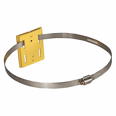 VISIONTRON WP412HC1YW Wall Mount Plate Yellow 10 in L
