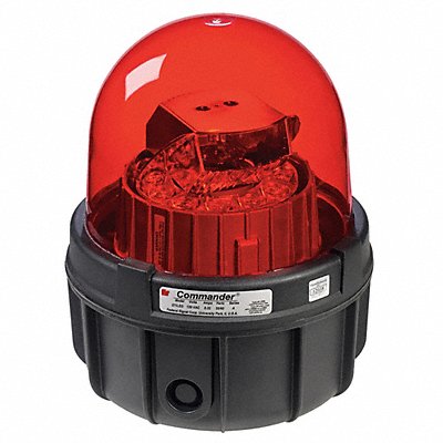 FEDERAL SIGNAL 371LED120R Warning Light LED Red 120VAC