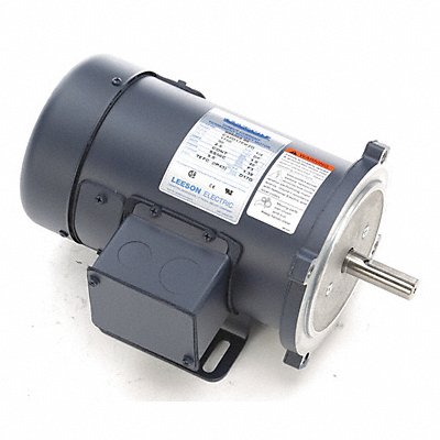 LEESON 9800200 DC Motor 1/4 HP 1750 rpm 90V DC 56C TEFC