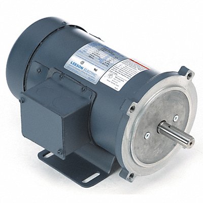 LEESON 9800400 DC Motor 1/3 HP 1750 rpm 90V DC 56C TEFC