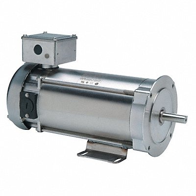 LEESON 10906500 DC Washdown Motor 1/4 HP 1750 56C 90V