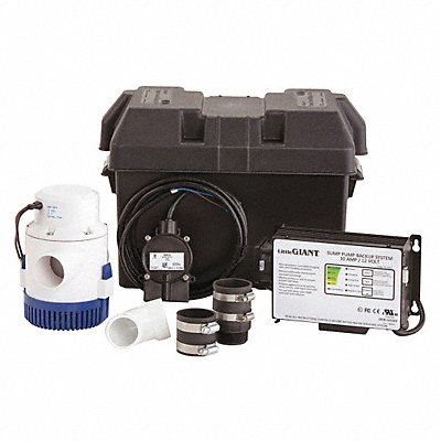 LITTLE GIANT 506406 Battery Back Up System 20 Head ft.