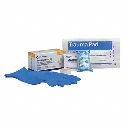 FIRST AID ONLY 750012 Wound Dressing Kit 7pcs 2x2 3/16 Yellow