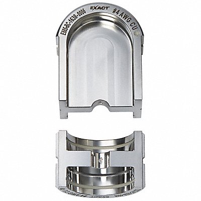MILWAUKEE 4912U004C Crimping Die U Style 12 tons 4 AWG