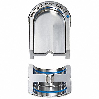 MILWAUKEE 4912U006C Crimping Die U Style 12 tons 6 AWG