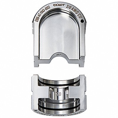 MILWAUKEE 4912U02AC Crimping Die U Style 12 tons 2/0 AWG