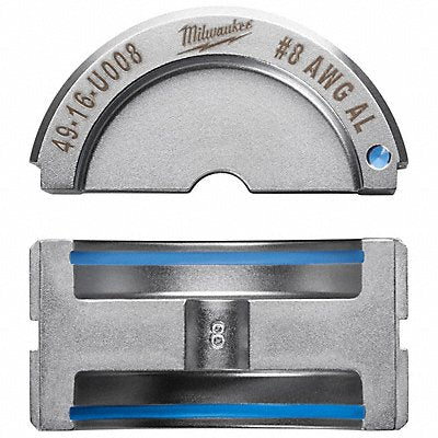 MILWAUKEE 4916U008 Crimping Die U Style 6 tons
