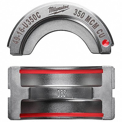 MILWAUKEE 4916U350C Crimping Die U Style 6 tons 350 kcmil
