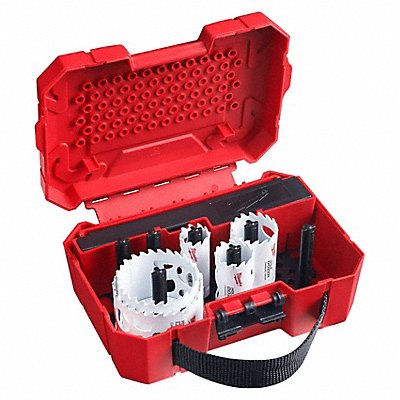 MILWAUKEE 49223079 Hole Saw Kit Saw Range 7/8 to 2-1/2