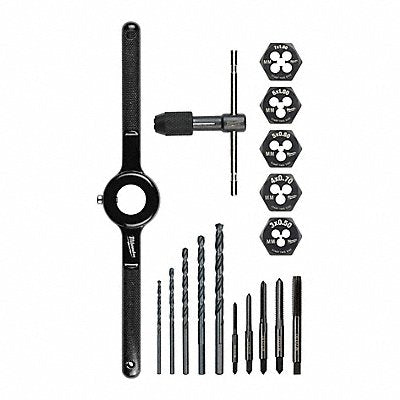 MILWAUKEE 49225601 17PC Metric Tap and Die Set