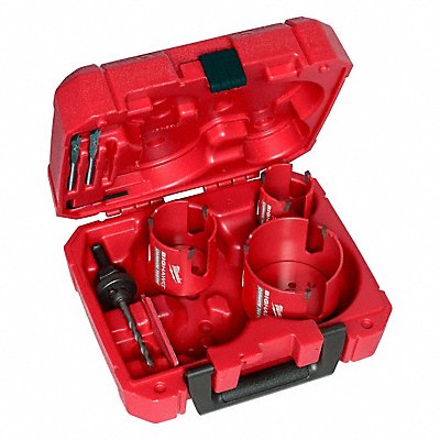 MILWAUKEE 49569280 Hole Saw Kit Saw Range 3/4 to 4-3/4