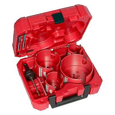 MILWAUKEE 49569285 Hole Saw Kit Saw Range 3/4 to 4-3/4