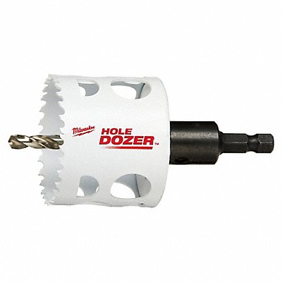 MILWAUKEE 49569680 Hole Saw 2-1/4 Dia 3/5 Teeth per Inch