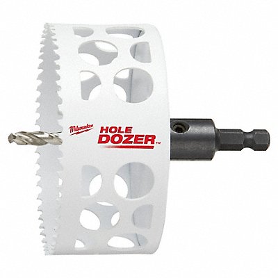 MILWAUKEE 49569685 Hole Saw 4 Dia 3/5 Teeth per Inch