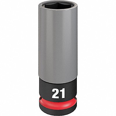 MILWAUKEE 49667806 Lug Nut Wheel Socket Plastic 21 mm Sz