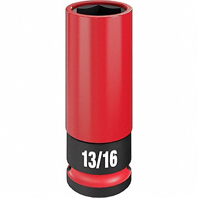 MILWAUKEE 49667811 Lug Nut Wheel Socket Plastic 13/16 in Sz