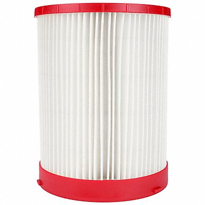 MILWAUKEE 49901977 Vacuum Filter Material Paper 6 7/16 L