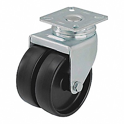 GRAINGER LDAPOA75G Standard Plate Castor Swivel 220 lb.