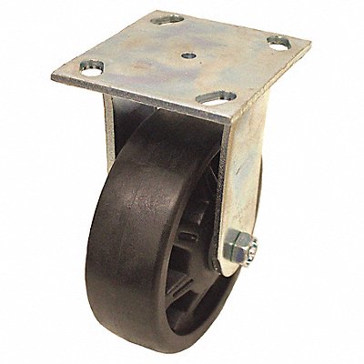GRAINGER P21RHNG040R14 Standard Plate Castor Rigid 800 lb.