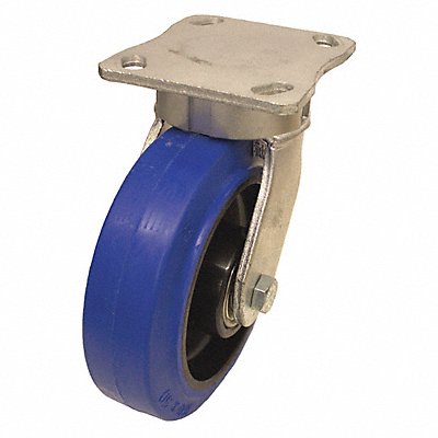 GRAINGER P25SPOEV160KD14SB Kingpinless Plate Castor Swivel 880 lb.