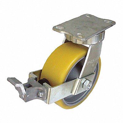 GRAINGER P27SUY060K16WK Kingpinless Plate Castor Swivel 2000 lb.