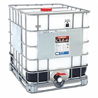 GOODWAY SCALEBREAK330 Descaling Solution Orange 330 gal Tote