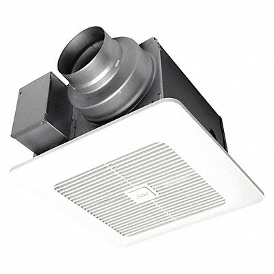 PANASONIC FV0511VK2 Bathroom Fan 4In Duct Dia Zn-Al-Mg 120 V