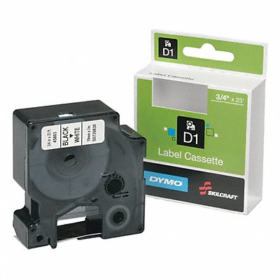 ABILITY ONE 7510020000000 Label Cartridge 23 ft L White EA1