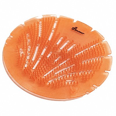 ABILITY ONE 6840020000000 Urinal Screen Round Orange 45 g PK10