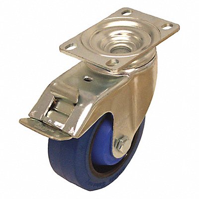 GRAINGER LPOEV102KA12FISB Standard Plate Castor Swivel 400 lb.