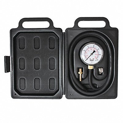 WINTERS PLT35 K4557 Pressure Gauge 2-1/2 Dial Size Black