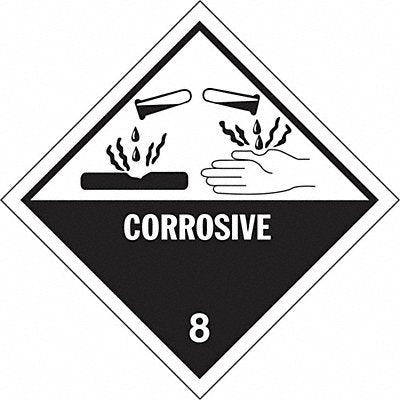 J.J. KELLER 393 DOT Container Label 4 Label W PK500
