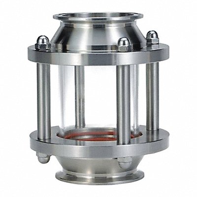 ARCHON INDUSTRIES INC. AKGCL40C06A0A Sight Flow Indicator 6-1/2 L 4 Pipe