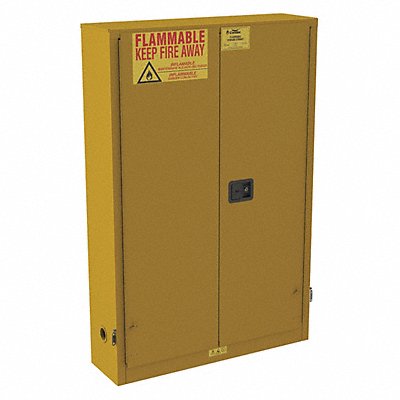 CONDOR 491M68 Paint and Ink Safety Cabinet Wall Mount