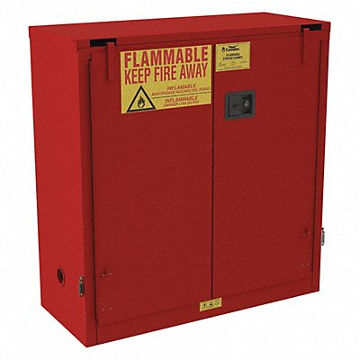 CONDOR 491M94 Flammable Cabinet Standard 30 gal.