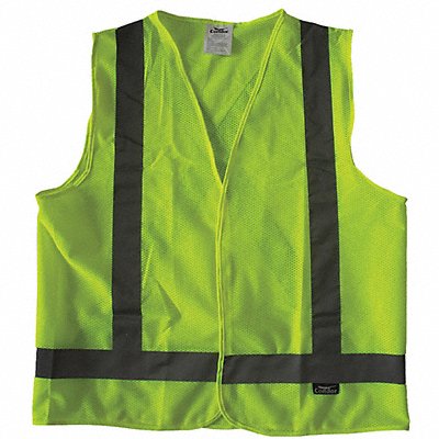 CONDOR 491R88 Safety Vest Yellow/Green Hook & Loop
