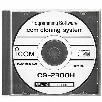 ICOM CS2300H Programming Software For 2300H