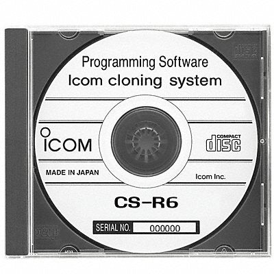 ICOM CSR6 Programming Software For R6