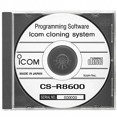 ICOM CSR8600 Programming Software For R8600