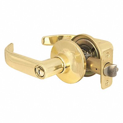 MASTER LOCK RL0303BOX Lever Lockset Polished Brss Return Style