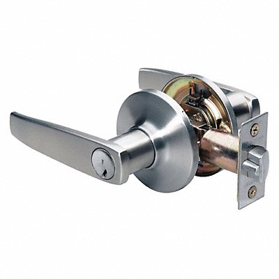 MASTER LOCK SLL0115KA4S Lever Lockset Satin Nickel Key Alike
