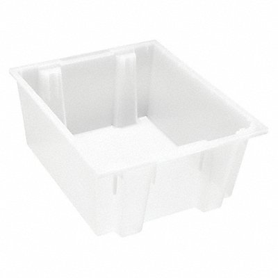 QUANTUM STORAGE SYSTEMS SNT225CL Stacking and Nesting Container Clear Solid PP