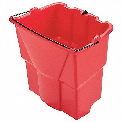 RUBBERMAID COMMERCIAL PRODUCTS 2064907 Dirty Water Bucket Red 4 1/2 gal