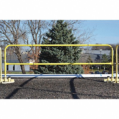 GARLOCK SAFETY SYSTEMS 409285 Safety Guardrail Yellow