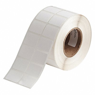 BRADY J20887425J Label Roll 1 W White Die Cut - Tag