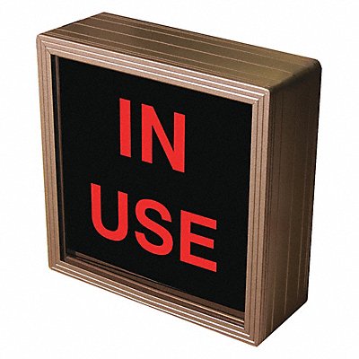 TAPCO 140060 Custom Backlit Sign 2-1/4 Lx7 Wx7 H