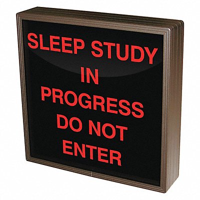 TAPCO 140070 Custom Backlit Sign 2-1/4 Lx12 Wx12 H